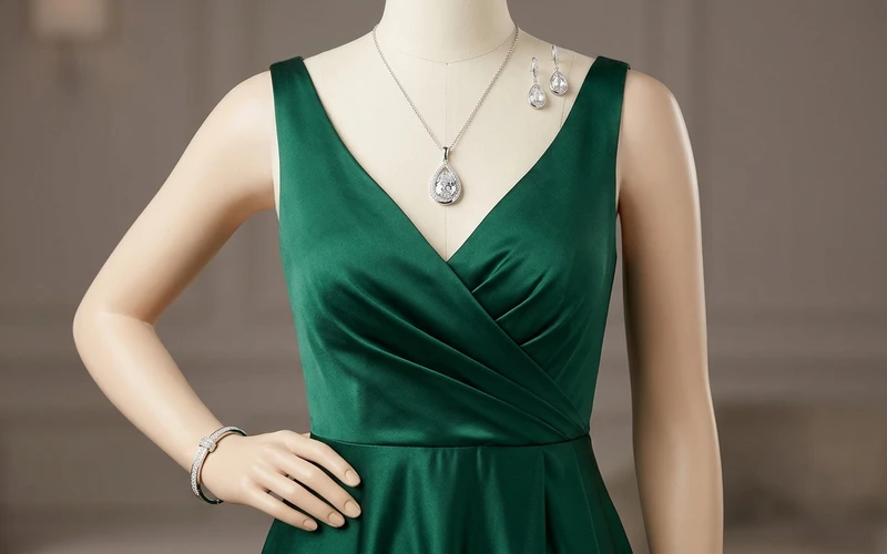 Prom jewelry photography detail